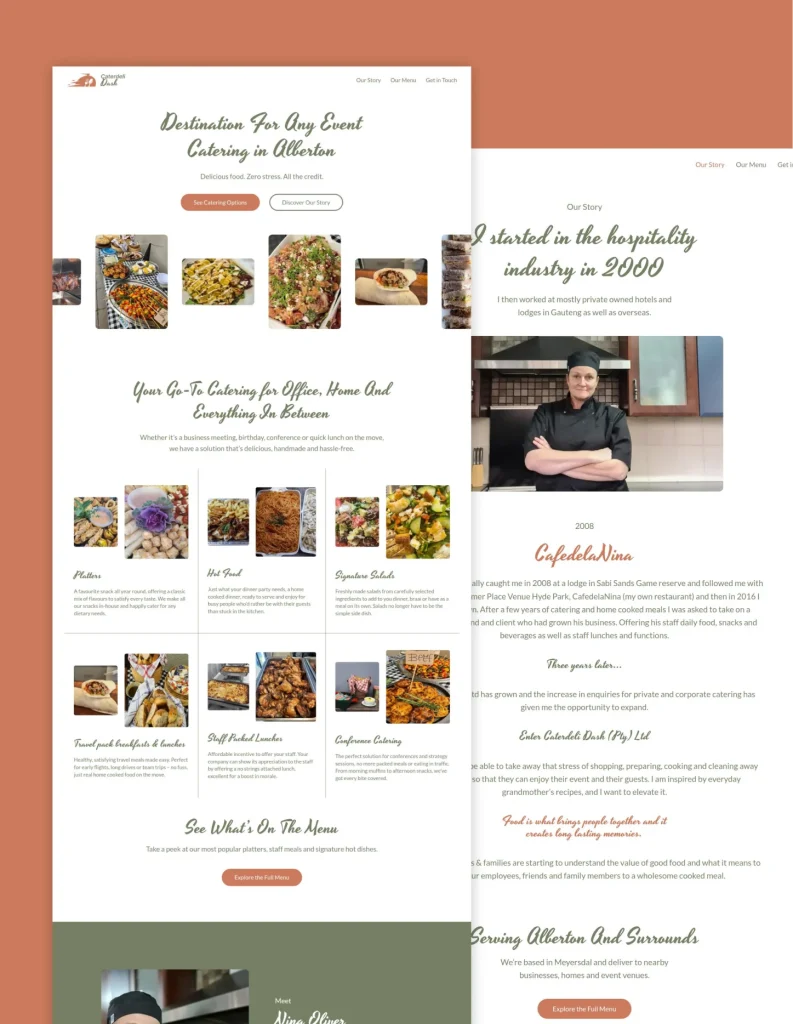 Caterdeli dash website case study